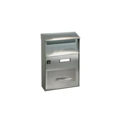 Cassetta postale in lamiera Classic 210x320x90 mm grigio