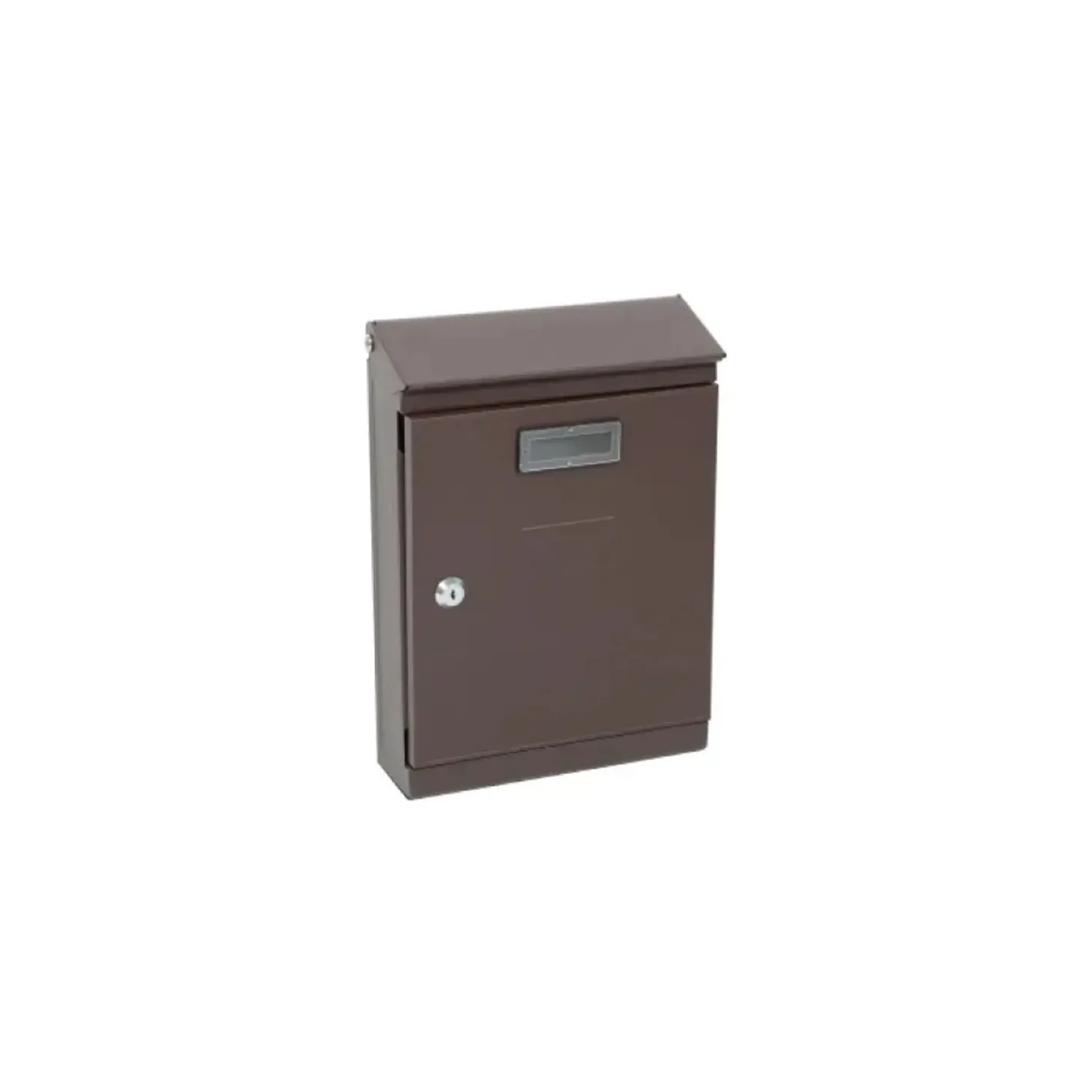 Cassetta postale in lamiera Missive 220x320x80 mm marrone