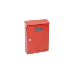 Cassetta postale in lamiera Missive 220x320x80 mm rosso
