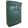Cassetta postale in lamiera Prima 255x375x120 mm verde