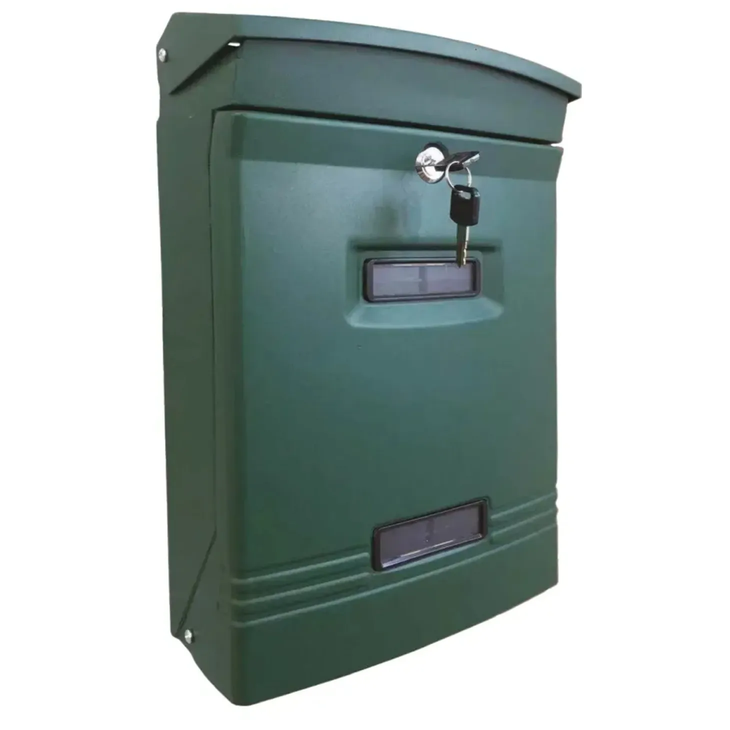 Cassetta postale in lamiera Prima 255x375x120 mm verde