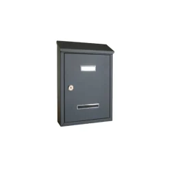 Cassetta postale in lamiera Tabloid 230x350x80 mm antracite