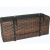 Cassetta rettangolare 51,5 cm marrone