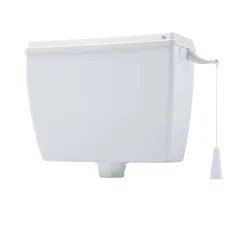 Cassetta WC di scarico Alfa installazione alta bianco