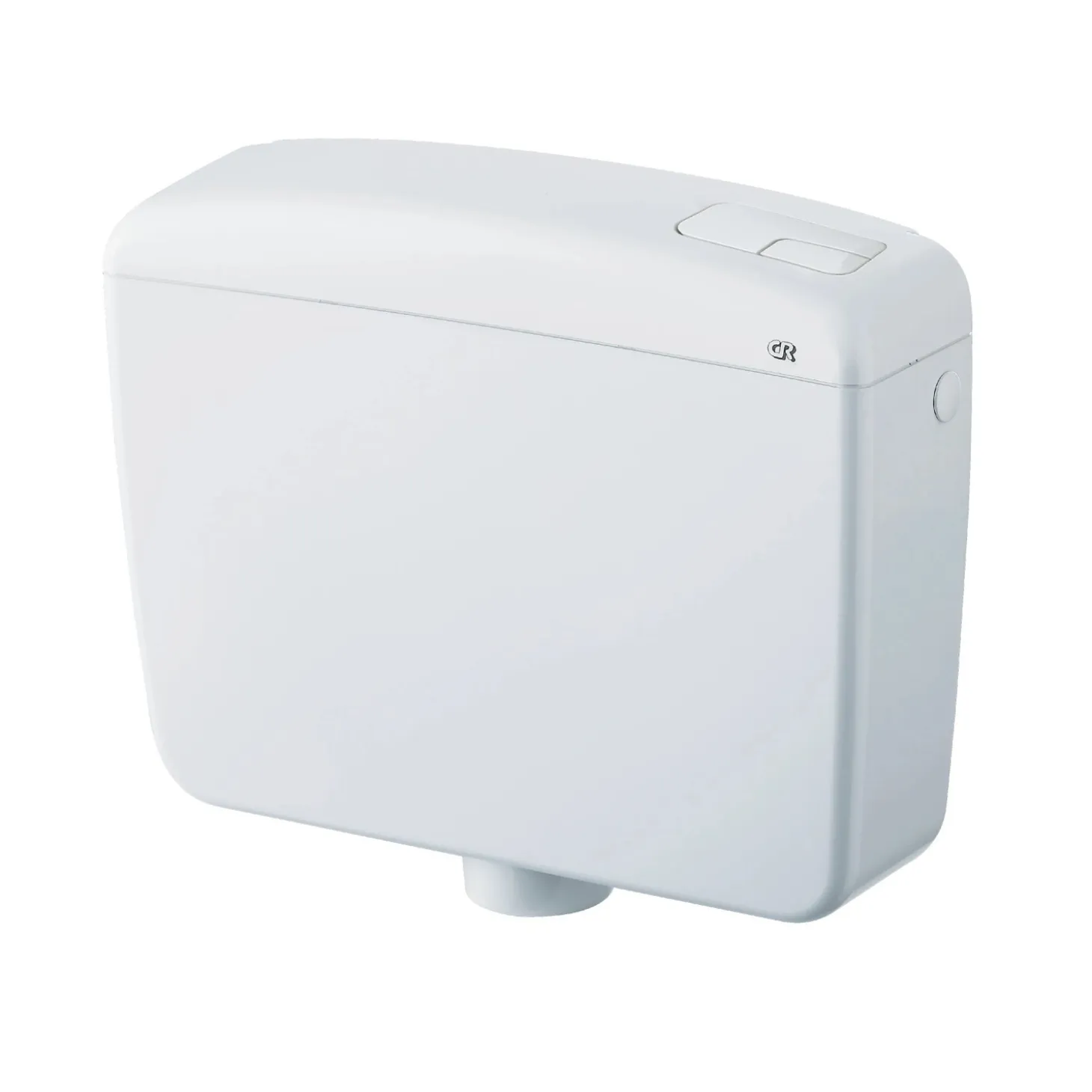 Cassetta WC di scarico Plus 2 doppio pulsante bianco