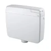 Cassetta WC di scarico Smart pulsante ad angolo Start&Stop bianco