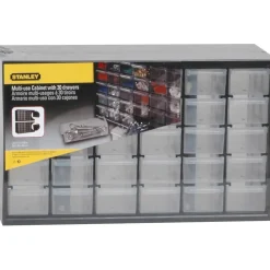 Cassettiera portaminuteria Stanley con 30 cassetti