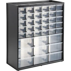 Cassettiera portaminuteria Stanley con 39 cassetti
