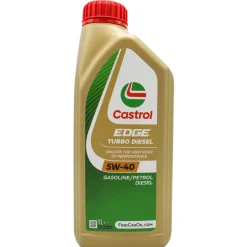 Castrol lubrificante Edge Turbo Diesel 5W40 L 1