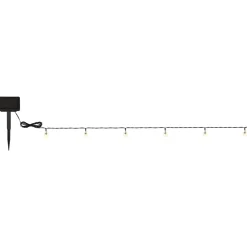 Catena luminosa solare 20 LED 2700 K 2,8 m