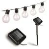Catena luminosa solare 10 LED 5 m