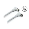 Cavetto TV spine 90° con adattatore 5 m