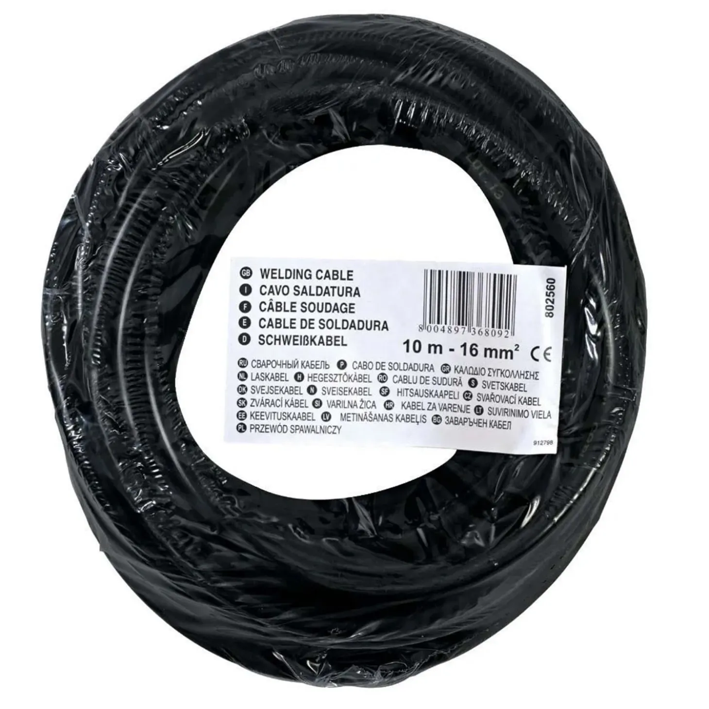Cavo per saldatura Ø 16 mm 10 m