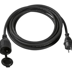 Cavo prolunga 5 m Nero H07RN-F 3G1,5