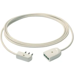 Cavo prolunga Vimar 3G1+spina piatta 5 m bianco