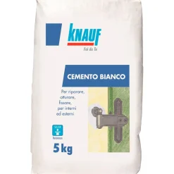 Cemento Knauf bianco 5 kg
