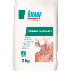 Cemento Knauf grigio 2 kg