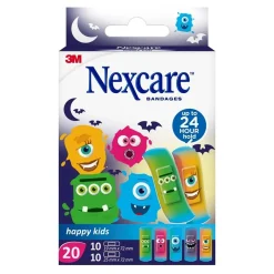Cerotti Nexcare™ 3M Happy Kids Monsters 20 pz assortiti