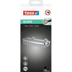 Cesta portaoggetti doccia singola in alluminio Tesa Aluxx