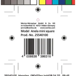 Cestino da bagno Anela in velluto beige