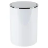 Cestino da bagno Ivory in plastica bianco