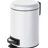 Cestino da bagno Wenko leman in metallo 3 l bianco