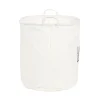 Cesto portabiancheria arrow rotondo flessibile ø 42x48 cm bianco