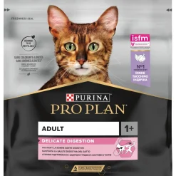 Cibo secco ricco di Tacchino Purina ProPlan adult 1+ delicate digestion