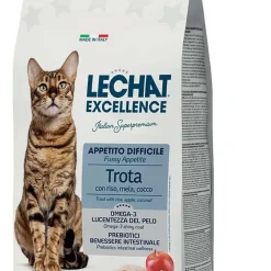 Cibo umido per gatti Lechat Excellence Appetito difficile trota 1,5 kg