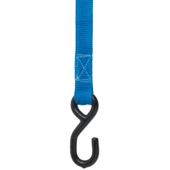 Cinghia di ancoraggio LUX-TOOLS con cricchetto e ganci a S 25 mm x 3,5 m 2 pz