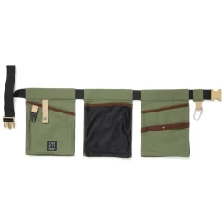Cintura attrezzata 3 tasche Verdemax Tamerice olivine one size
