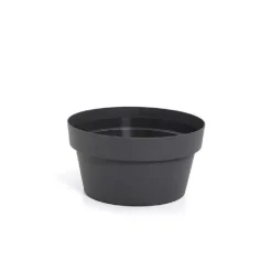 Ciotola in plastica riciclata Mymood 20 cm grigio fumo