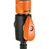 Claber raccordo automatico con rubinetto regolatore prensile uscita Quick-Click