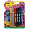 Colla Glitter Glue Original UHU colours blister 6 x 10 ml