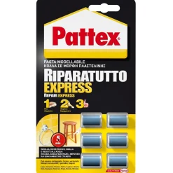 Colla in pasta modellabile Pattex Ripara Express 5 g 6 pz