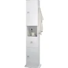 Colonna bagno girevole 2 ante destra bianco