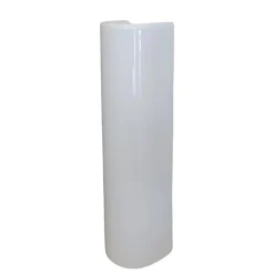 Colonna per lavabo bianco