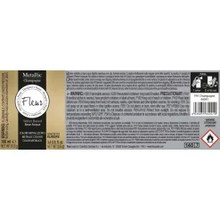 Colore metallizzato spray Fleur F91 Champagne 100 ml