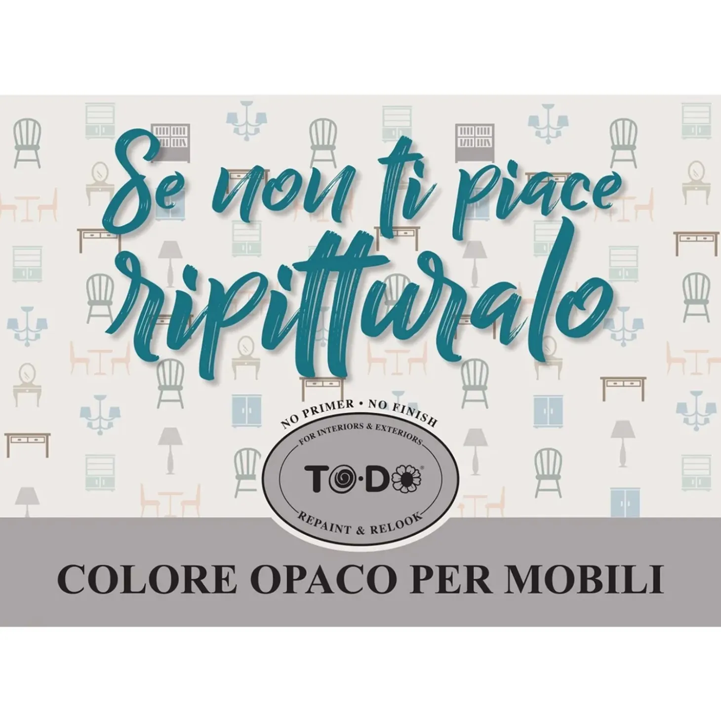 Colore opaco per mobili To-Do n.3 Sandcliff 500 ml
