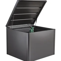 Compostiera da giardino Biohort MonAmi grigio scuro 86x102x102 cm