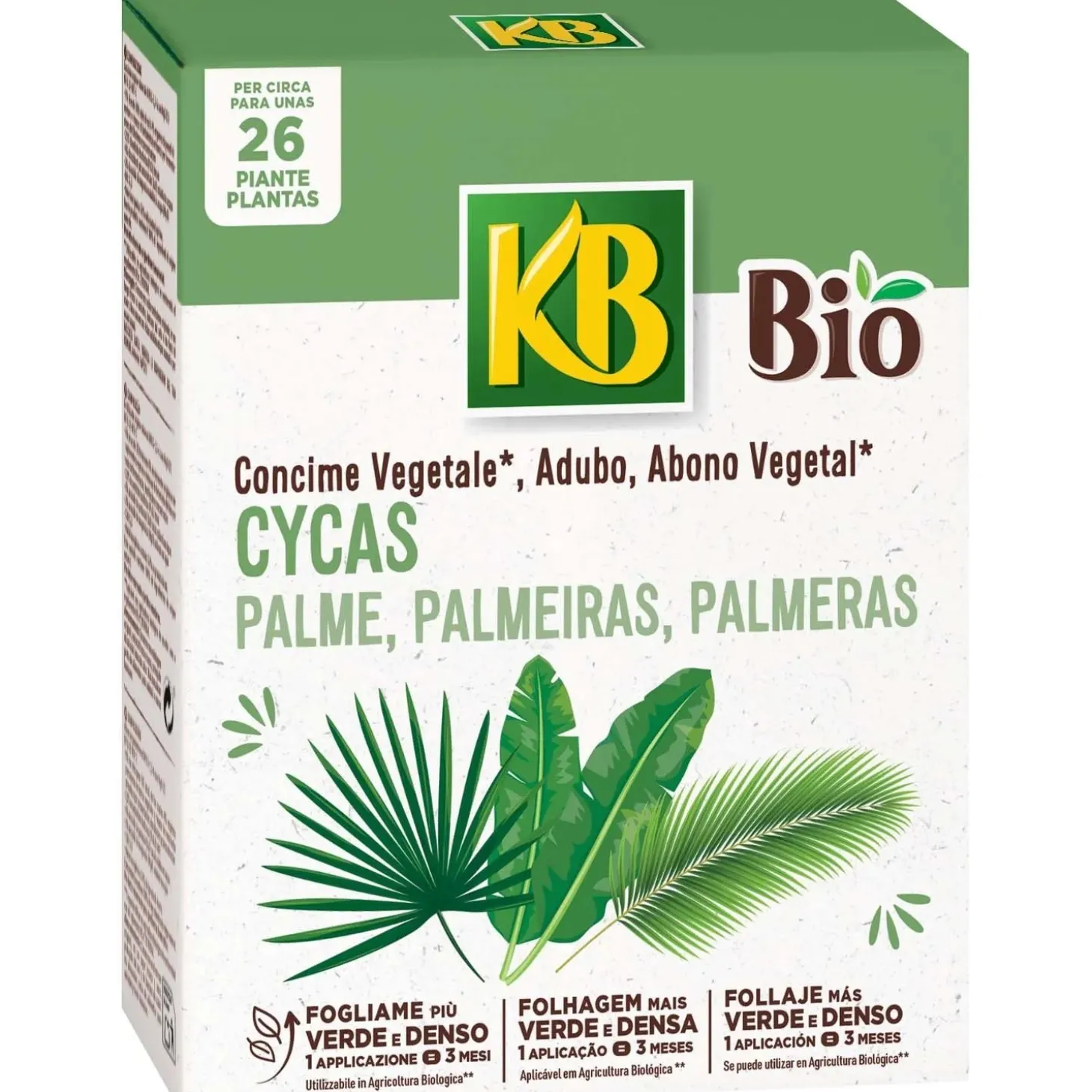 Concime per Cycas e palme KB 650 g