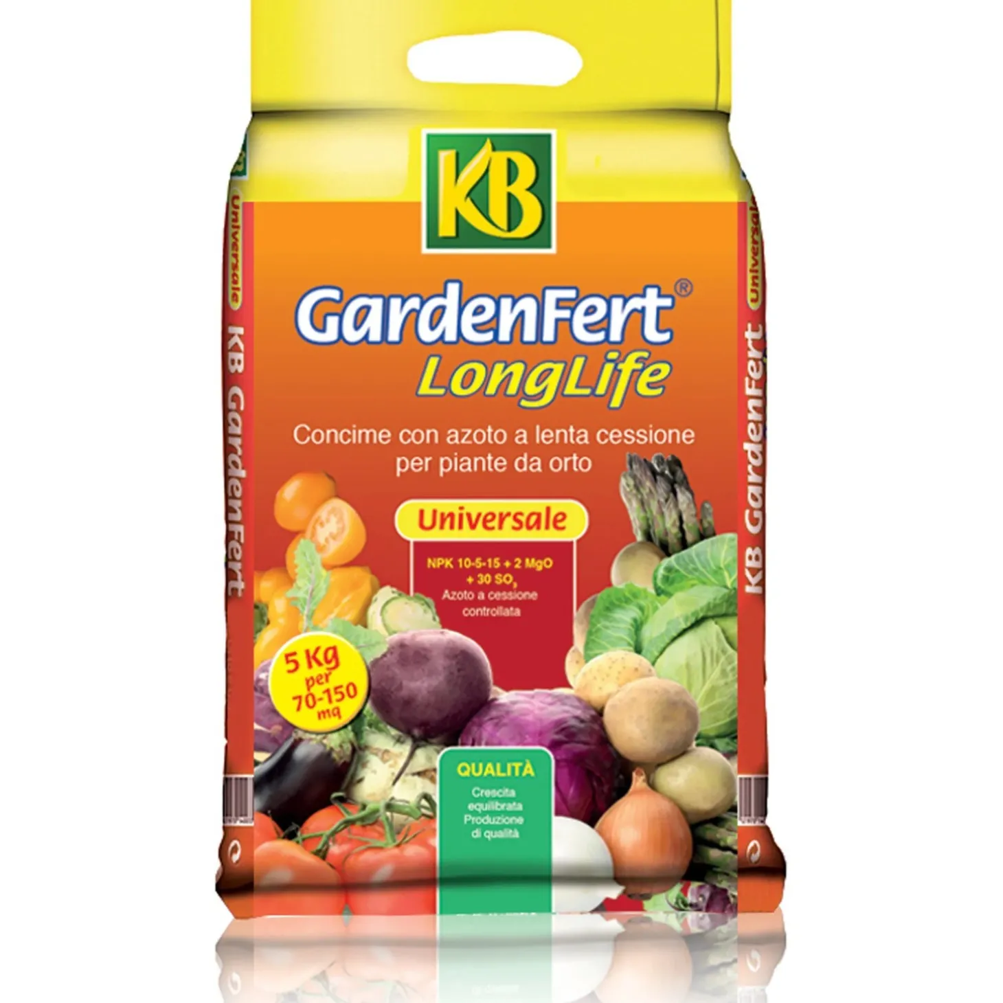 Concime universale per piante da orto Gardern Fert Long Life 5 kg