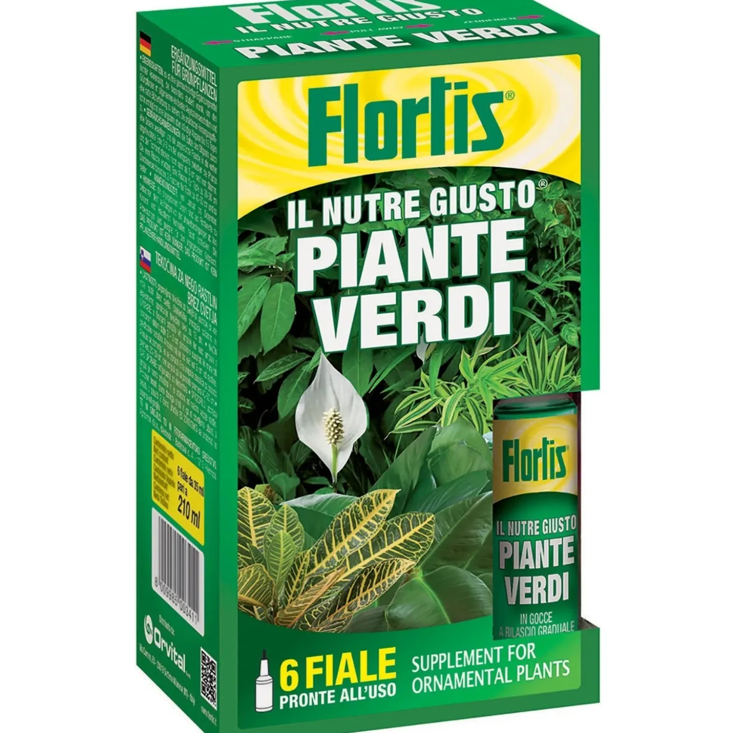 Concime universale per piante verdi integratore Flortis 35 ml