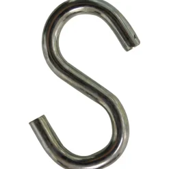 Confezione 15 ganci a S zincati d. 4 mm