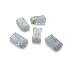 4 connettori RJ45 spina di rete