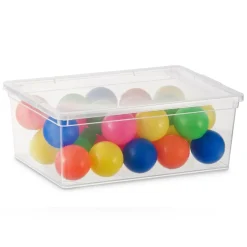 Contenitore in plastica C Box 26x37x14 cm S trasparente