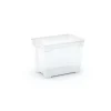 Contenitore in plastica OBI Santos Box 37x25x26 cm XS trasparente