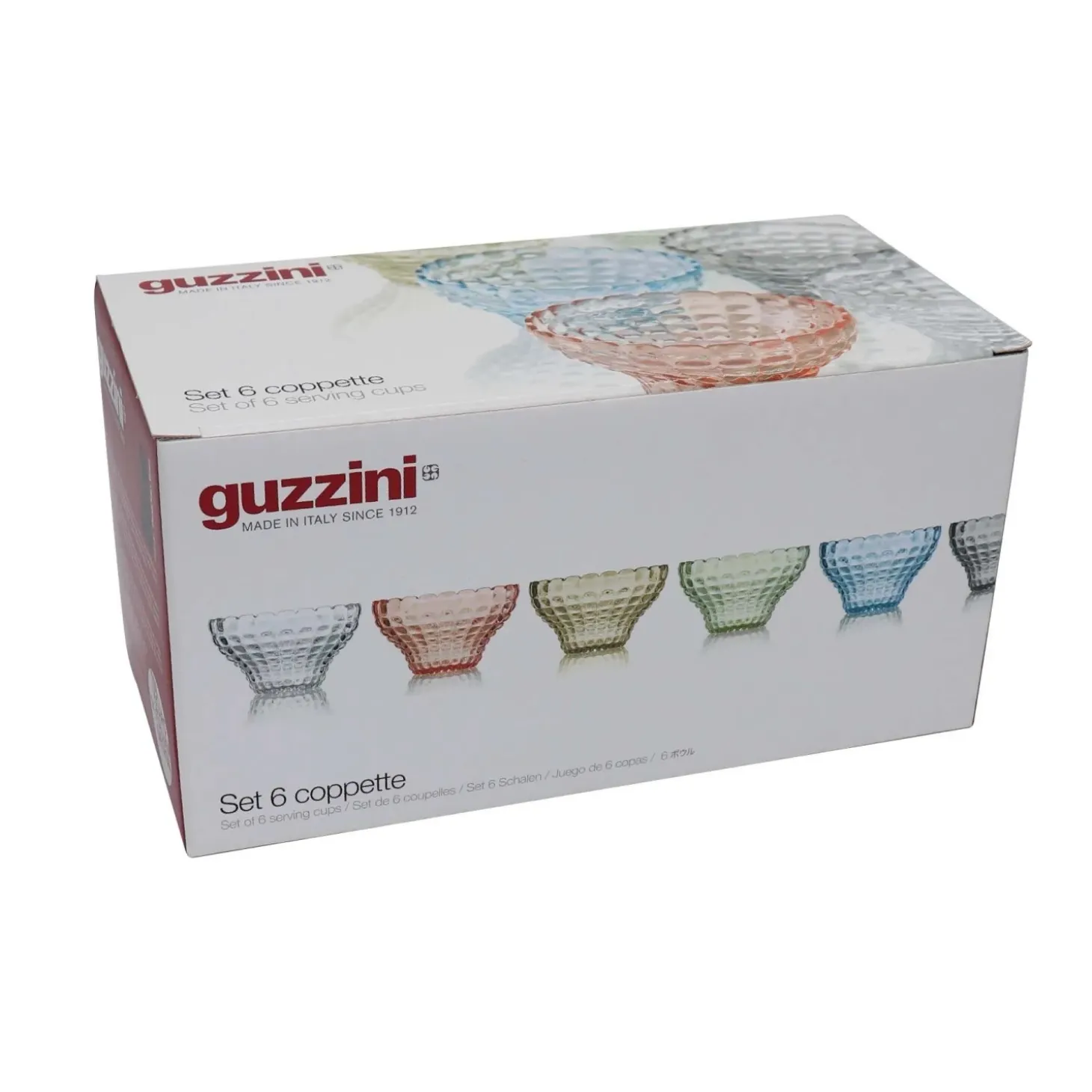 Contenitori Tiffany 12 cm 6 pz