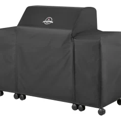 Copertura per grill a gas Jamestown Knox a 4 fuochi 111x138,6x57,5 cm nero