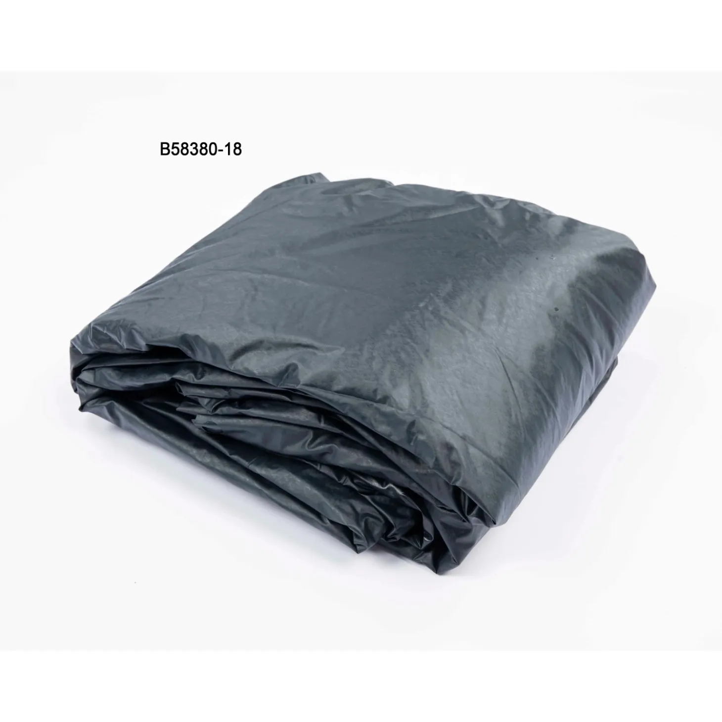 Copertura per piscina in pvc rettangolare Bestway sp. 0,18 cm 652 x 329 cm nero